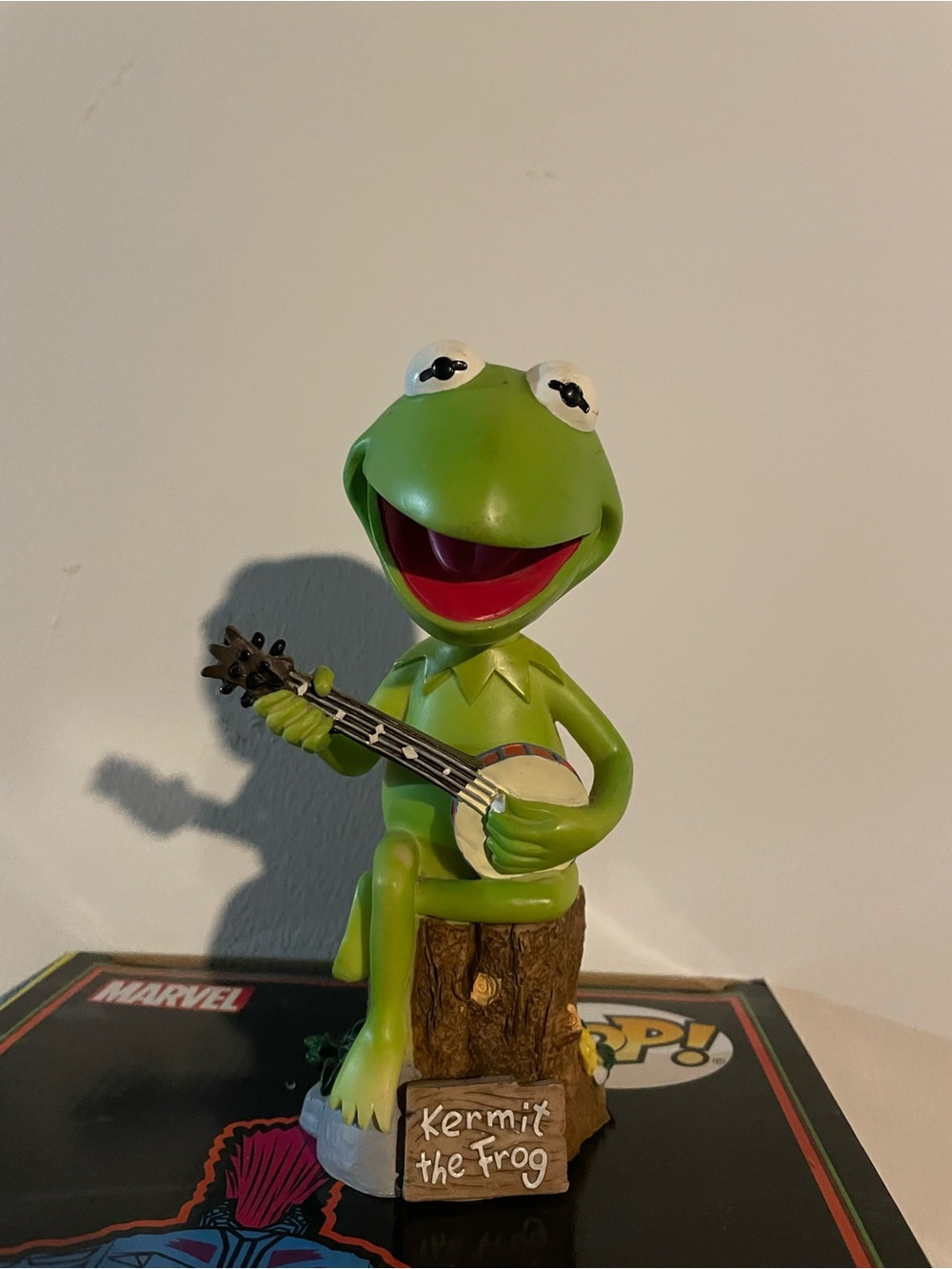 Kermit the frog bobble head